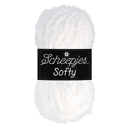 Scheepjeswol Scheepjes Softy 50 gram nr 494 Wit Scheepjeswol Scheepjes Softy 50 gram nr 494 Wit