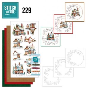 Hobbydots Stitch And Do 229 Falling for Christmas