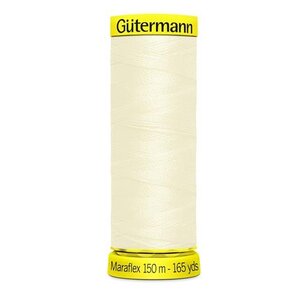Gutermann Gutermann Maraflex 150 meter Wit 1