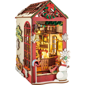 Robotime Robotime DIY Book Nook Boekensteun Christmas Indoor Scene TGC07