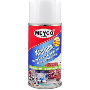 Meyco Blanke lak spuitbus halfmat 300 ml