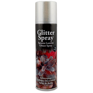 Meyco Glitterspray zilver spuitbus van 100 ml Meyco Glitterspray zilver spuitbus van 100 ml