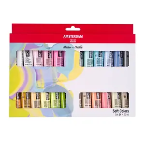 Amsterdam Amsterdam Acrylverf Zachte Kleuren set 24 × 20 ml