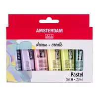 Amsterdam Acrylverf Pastel Set 6 x 20 ml