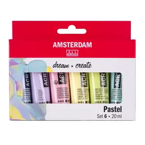 Amsterdam Amsterdam Acrylverf Pastel Set 6 x 20 ml