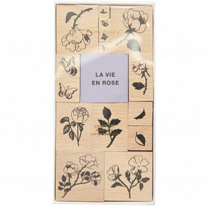 Rico Design Stempelset La Vie en Rose