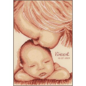 Vervaco Vervaco Borduurpakket Geboorte Kinderliefde 0202580