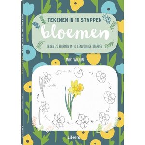 Librero Tekenen in 10 stappen Bloemen