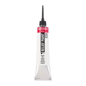 Amsterdam Amsterdam Reliefpaint Tube 20 ml Wit 100