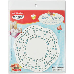 Meyco Taartenranden 50 stuks 12.5 cm