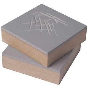 Essdee Essdee Linoleum Stempelblok 75 x 75 mm 2 stuks