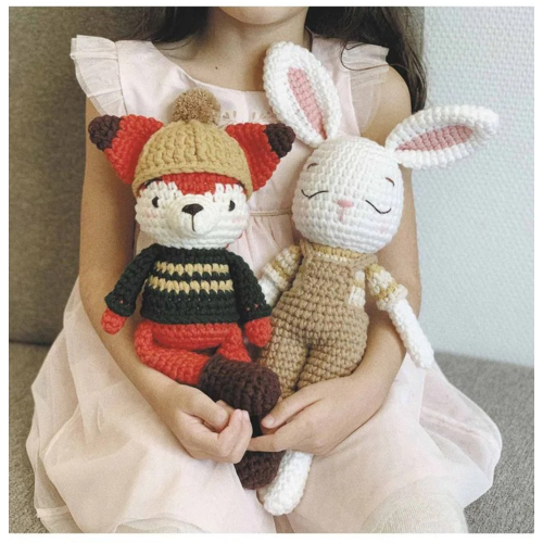 Graine Creative Amigurumi Haakpakket Vos 35 cm Graine Creative Amigurumi Haakpakket Vos 35 cm