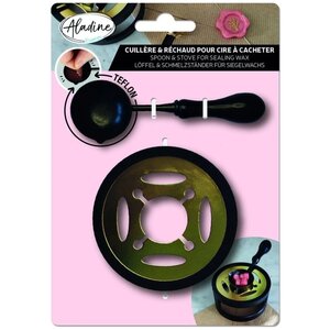 Aladine Zegelwas Lepel en Verwarmer