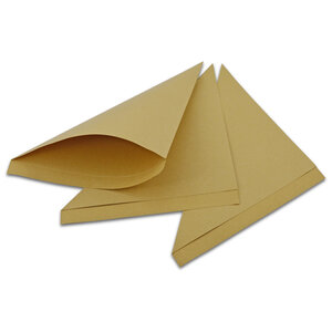 Meyco Papieren puntzakken 25 stuks ca. 17 x 17 x 24 cm