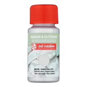 Art Creation Binnen & Buiten Fles 50 ml Blinkend Zilver 8015