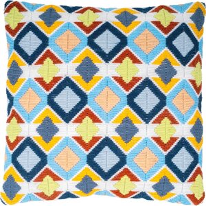 Vervaco Vervaco Spansteekkussen Ruitjes 40 x 40 cm PN-0203607 Vervaco Vervaco Spansteekkussen Ruitjes 40 x 40 cm PN-0203607