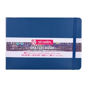Art Creation Art Creation Schetsboek Marineblauw 21 x 14.8 cm 140 gram 80 vel