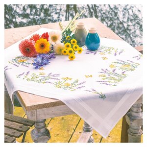 Vervaco Vervaco Tafelkleed Lavendel 80 x 80 cm - PN-0201841