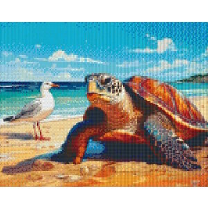 PixelHobby Pixelhobby patroon 5820 Schildpad op het strand