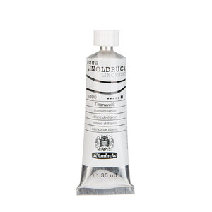 Schmincke Schmincke Aqua Lino verf titanium wit 35 ml