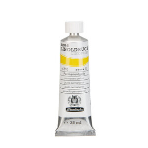 Schmincke Schmincke Aqua Lino verf permanent geel 35 ml