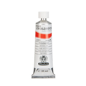 Schmincke Schmincke Aqua Lino verf  vermilion red 35 ml