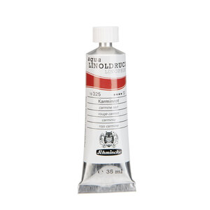 Schmincke Schmincke Aqua Lino verf carmine red 35 ml