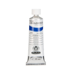 Schmincke Schmincke Aqua Lino verf ultramarine 35 ml