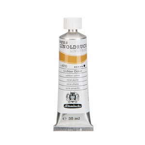Schmincke Schmincke Aqua Lino verf yellow ochre 35 ml