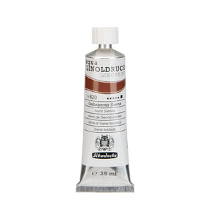 Schmincke Schmincke Aqua Lino verf burnt Sienna  35 ml