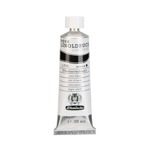 Schmincke Schmincke Aqua Lino verf ivory black 35 ml