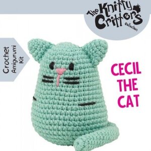 The Knitty Critters Haakpakket Cecil The Cat