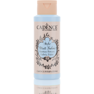 Cadence Cadence Style matt textielverf 59 ml Baby blauw 617