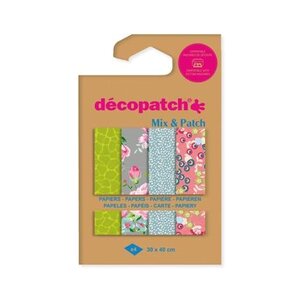 Décopatch Décopatch Decoupagepapier Koninklijke Botanische Tuin 4 vel