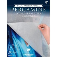 Pergamijnpapier Gelijmd blok Kristalpapier 45 grams