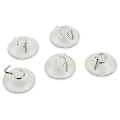 Meyco Zuignappen met haken 5 stuks 22 mm