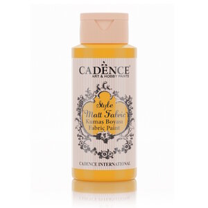 Cadence Cadence Style Matt Textielverf Sari Geel 59 ml 605
