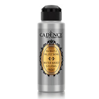 Cadence Vergulden Acrylverf Metallic 70 ml Platina 107