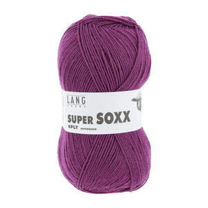 Lang Yarns Lang Yarns Super Soxx Sokkenwol 100 gram pruim 0080
