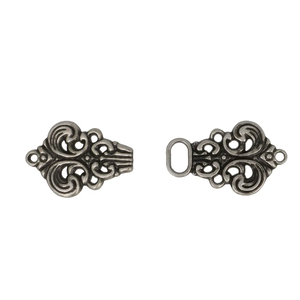 Noorse Sluiting 60 mm oud zilver Noorse Sluiting 60 mm oud zilver