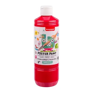 Bruynzeel Bruynzeel Plakkaatverf Rood 500 ml