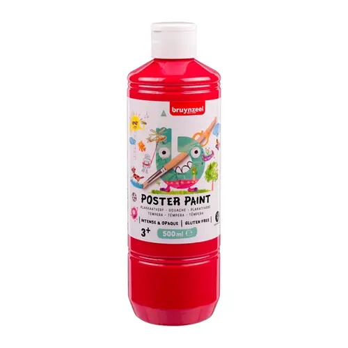 Bruynzeel Bruynzeel Plakaatverf Schoolset 10 x 500 ml