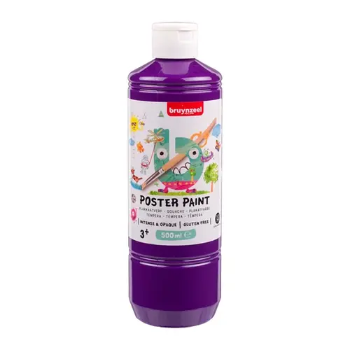 Bruynzeel Bruynzeel Plakaatverf Schoolset 10 x 500 ml