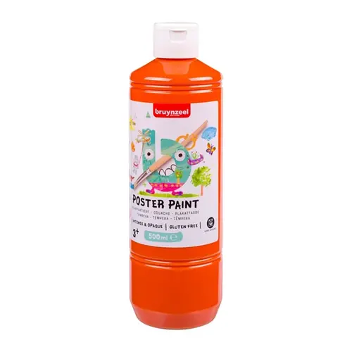 Bruynzeel Bruynzeel Plakaatverf Schoolset 10 x 500 ml