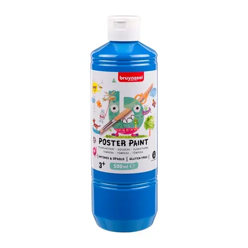 Bruynzeel Bruynzeel Plakaatverf Schoolset 10 x 500 ml