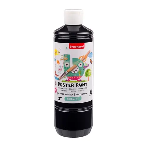 Bruynzeel Bruynzeel Plakaatverf Schoolset 10 x 500 ml
