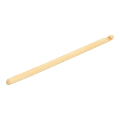 Houten haaknaald 15 cm