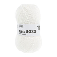 Lang Yarns Super Soxx Sokkenwol 100 gram wit 0001