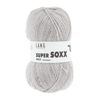 Lang Yarns Super Soxx Sokkenwol 100 gram Lichtgrijs 0023