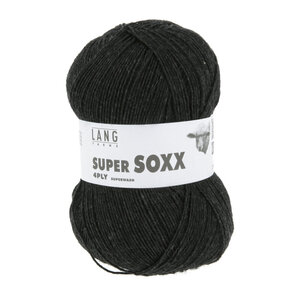 Lang Yarns Lang Yarns Super Soxx Sokkenwol 100 gram Antraciet 0070